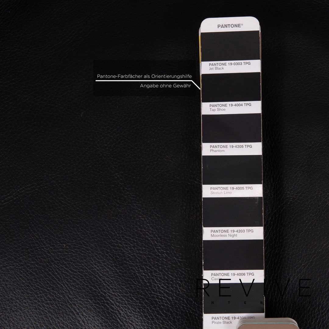 Rolf Benz Leather Armchair Black #15139