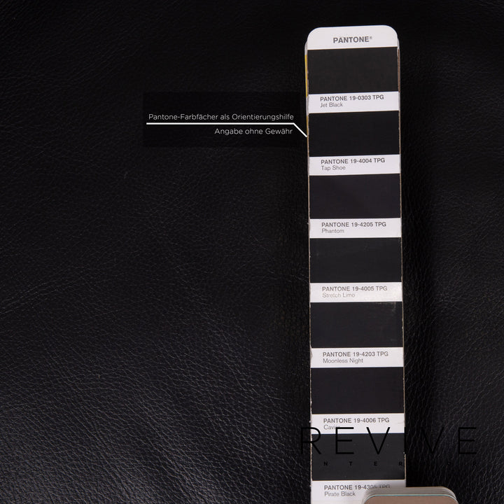 Rolf Benz Leather Armchair Black #15139