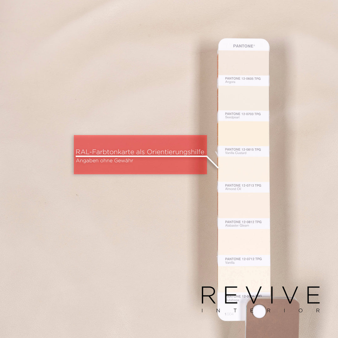 Rolf Benz Leather Chair Cream Armchair #1991