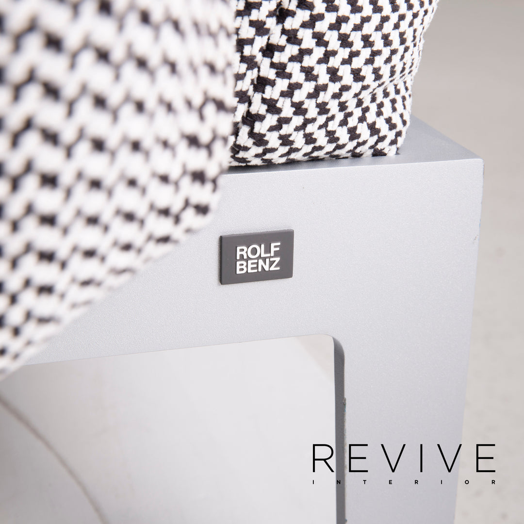 Rolf Benz Mera fabric sofa gray two-seater relax function #14714