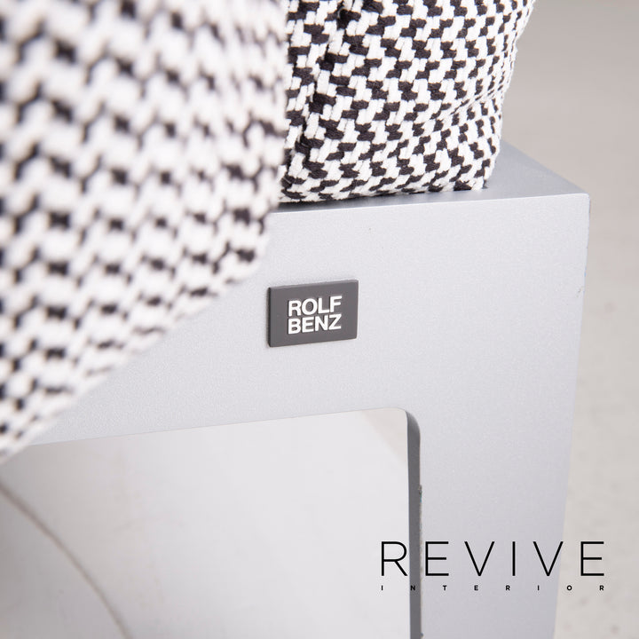 Rolf Benz Mera fabric sofa gray two-seater relax function #14714