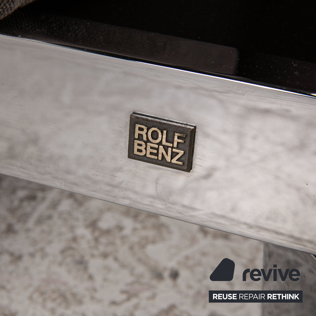 Rolf Benz Molto fabric corner sofa brown sofa couch function