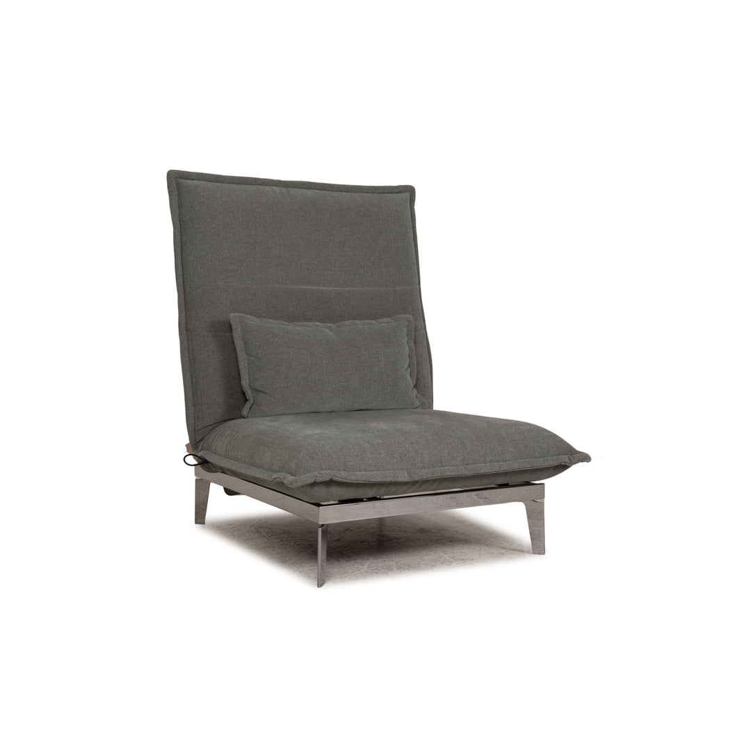 Rolf Benz Nova 340 Fabric Armchair Gray Function Relaxation function