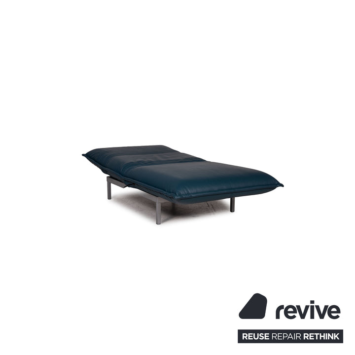 Rolf Benz Nova Leder Sessel Blau Funktion Relaxfunktion