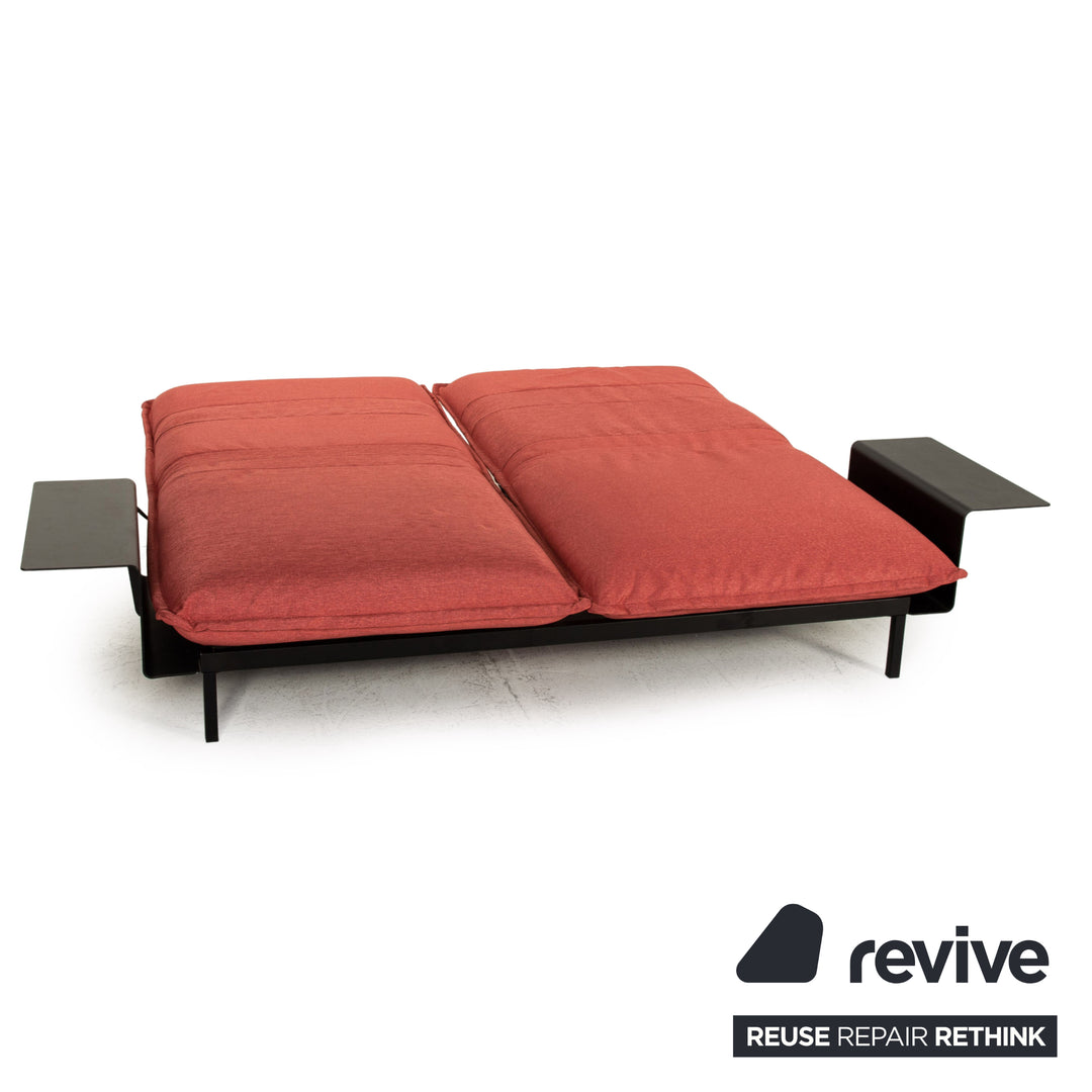 Rolf Benz Nova Stoff Schlafsofa Braun Zweisitzer Sofa Funktion Schlaffunktion Couch