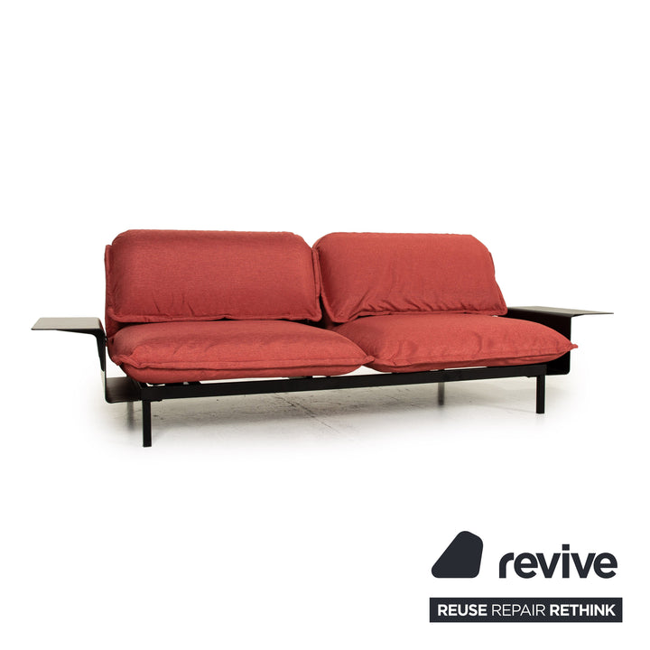 Rolf Benz Nova Stoff Schlafsofa Braun Zweisitzer Sofa Funktion Schlaffunktion Couch
