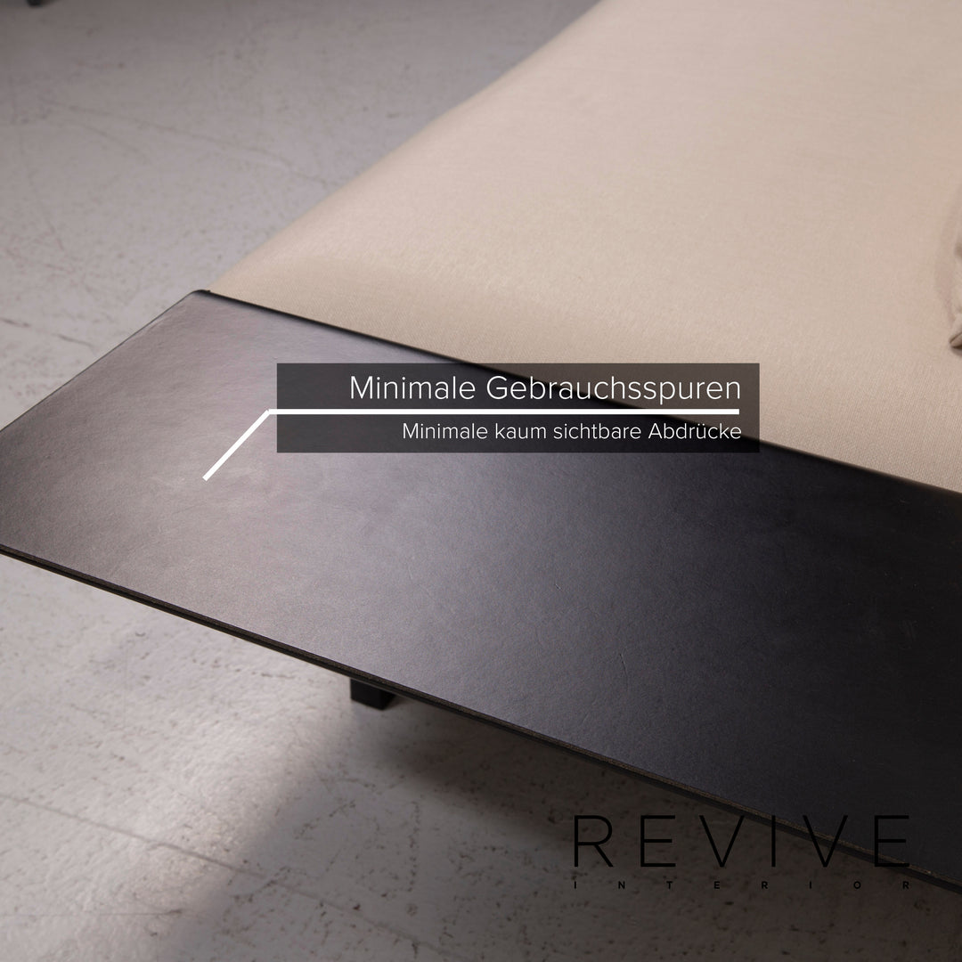 Rolf Benz Nova fabric sofa gray two-seater #14681