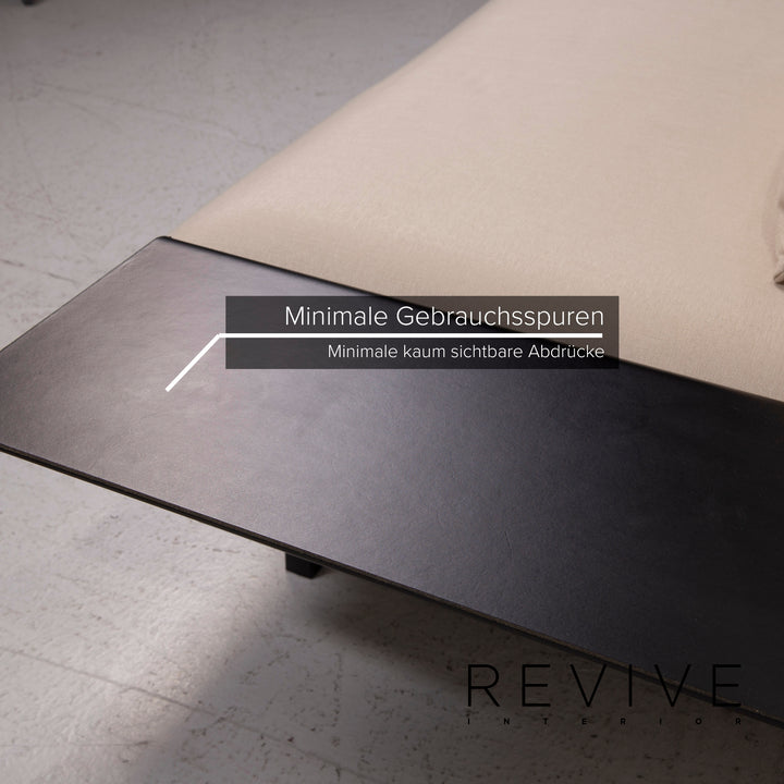 Rolf Benz Nova fabric sofa gray two-seater #14681