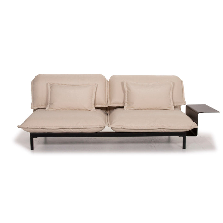 Rolf Benz Nova fabric sofa gray two-seater #14681