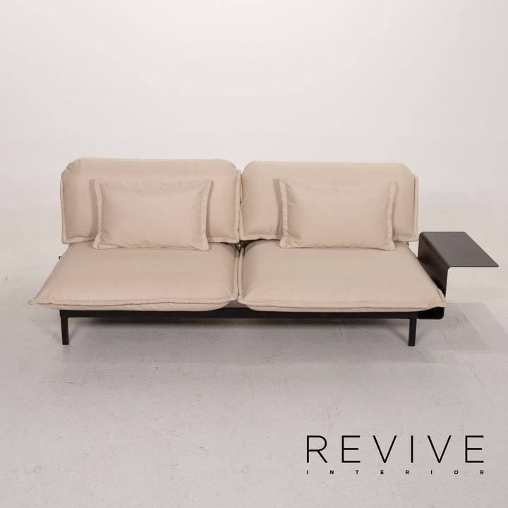 Rolf Benz Nova fabric sofa gray two-seater #14681