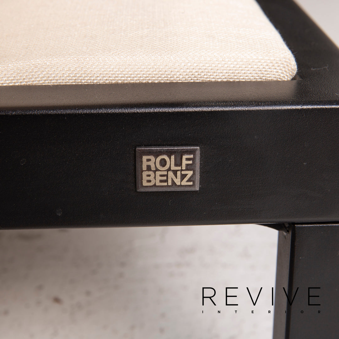 Rolf Benz Nova fabric sofa gray two-seater #14681