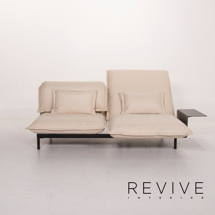 Rolf Benz Nova fabric sofa gray two-seater #14681