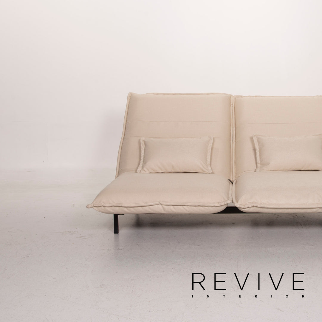 Rolf Benz Nova fabric sofa gray two-seater #14681