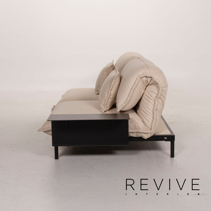 Rolf Benz Nova fabric sofa gray two-seater #14681