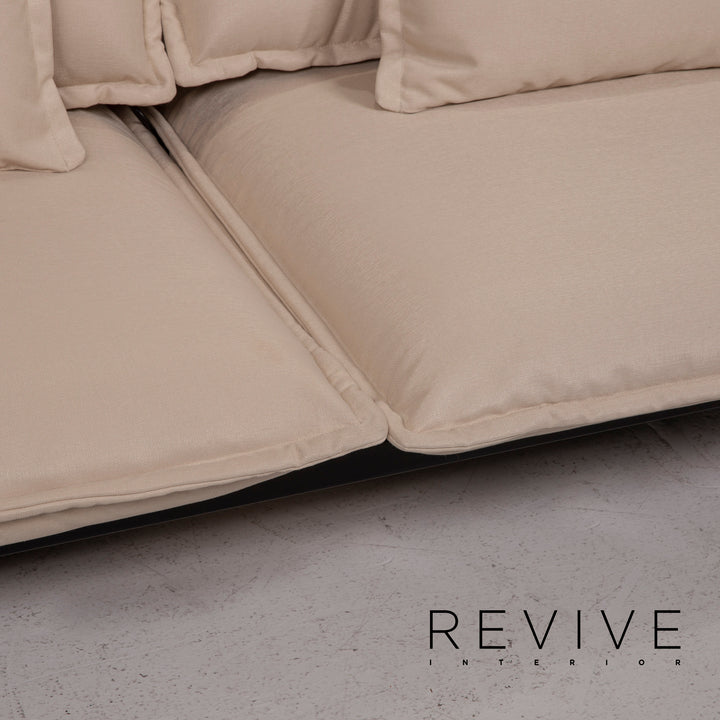 Rolf Benz Nova fabric sofa gray two-seater #14681