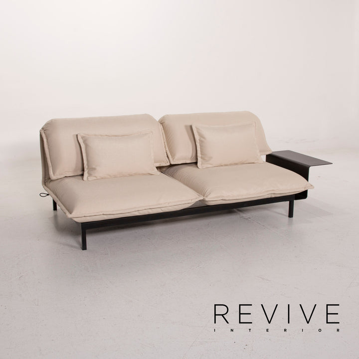 Rolf Benz Nova fabric sofa gray two-seater #14681