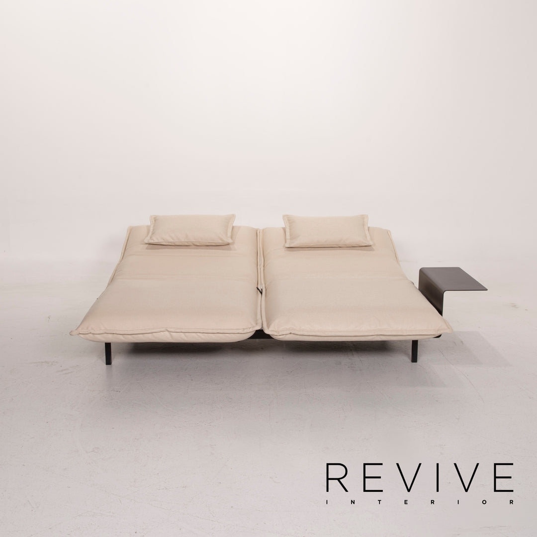 Rolf Benz Nova fabric sofa gray two-seater #14681