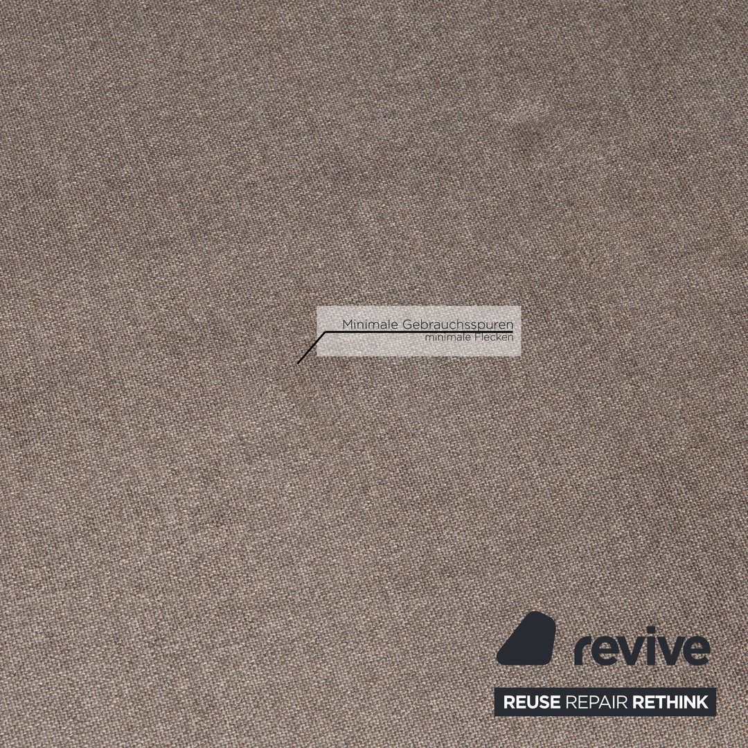 Rolf Benz Nova Stoff Sofa Grau Zweisitzer Couch Funktion Schlaffunktion