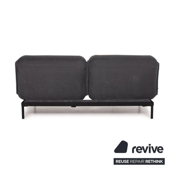 Rolf Benz Nova fabric sofa gray two-seater sleeping function sofa bed #15022