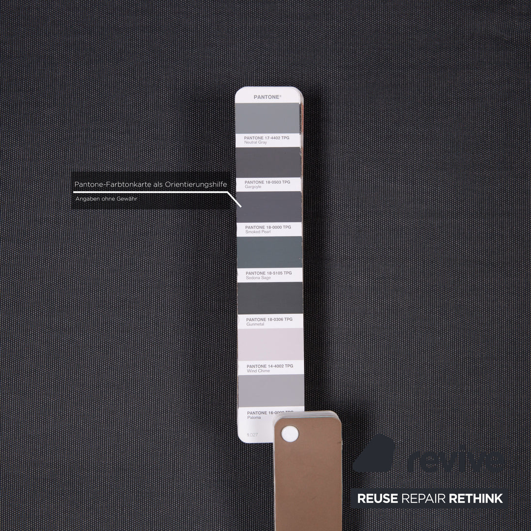 Rolf Benz Nova fabric sofa gray two-seater sleeping function sofa bed #15022