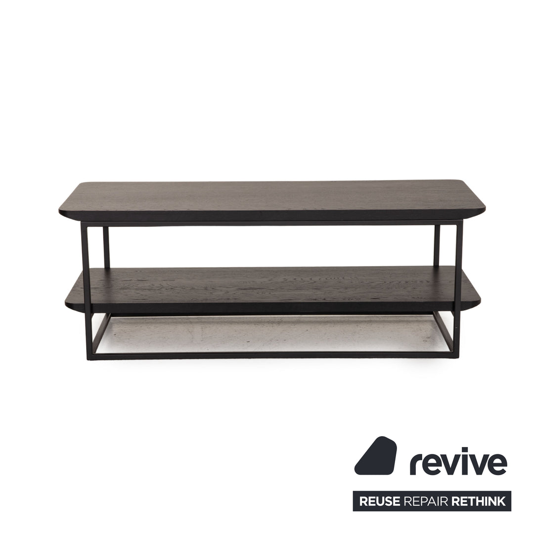 Rolf Benz Nuvola Holz Couchtisch Schwarz