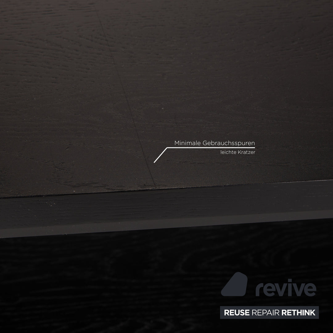 Rolf Benz Nuvola Holz Couchtisch Schwarz