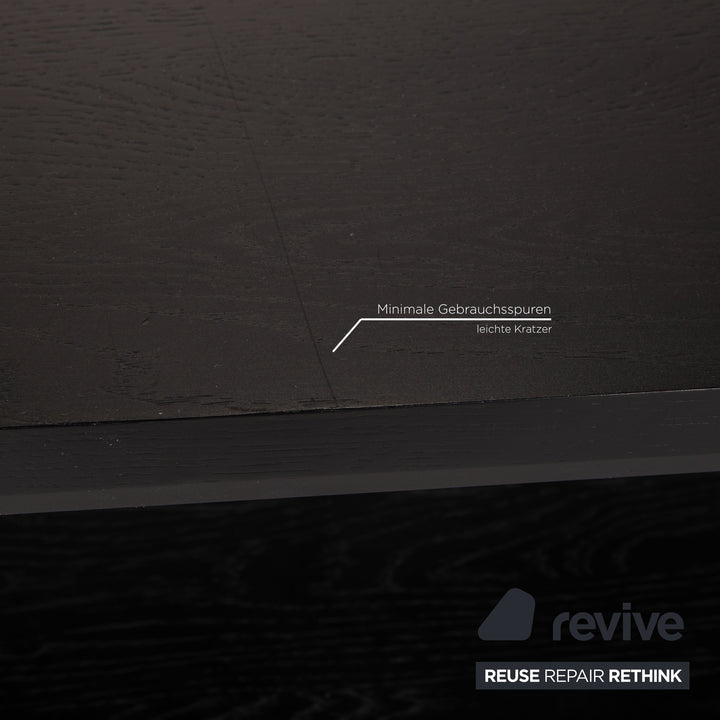 Rolf Benz Nuvola Holz Couchtisch Schwarz