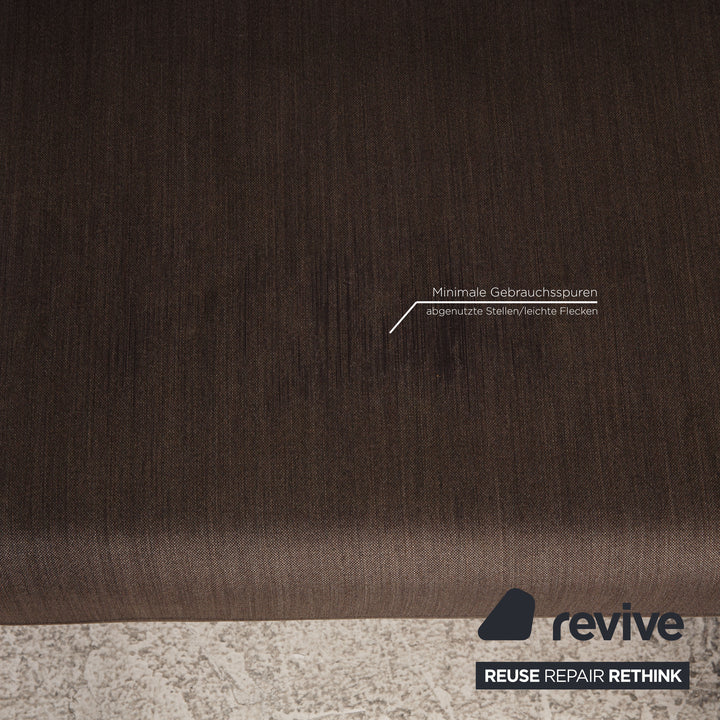 Rolf Benz Plura Stoff Sofa Grau Ecksofa Couch Funktion Relaxfunktion