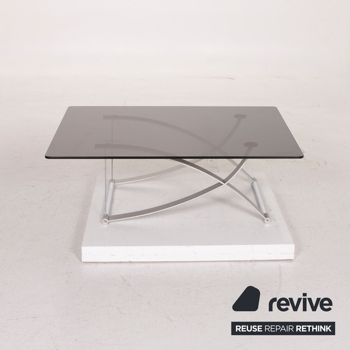 Rolf Benz RB 1150 Glass Table Black Coffee Table #14967
