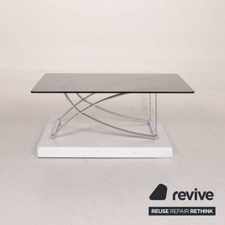 Rolf Benz RB 1150 Glass Table Black Coffee Table #14967