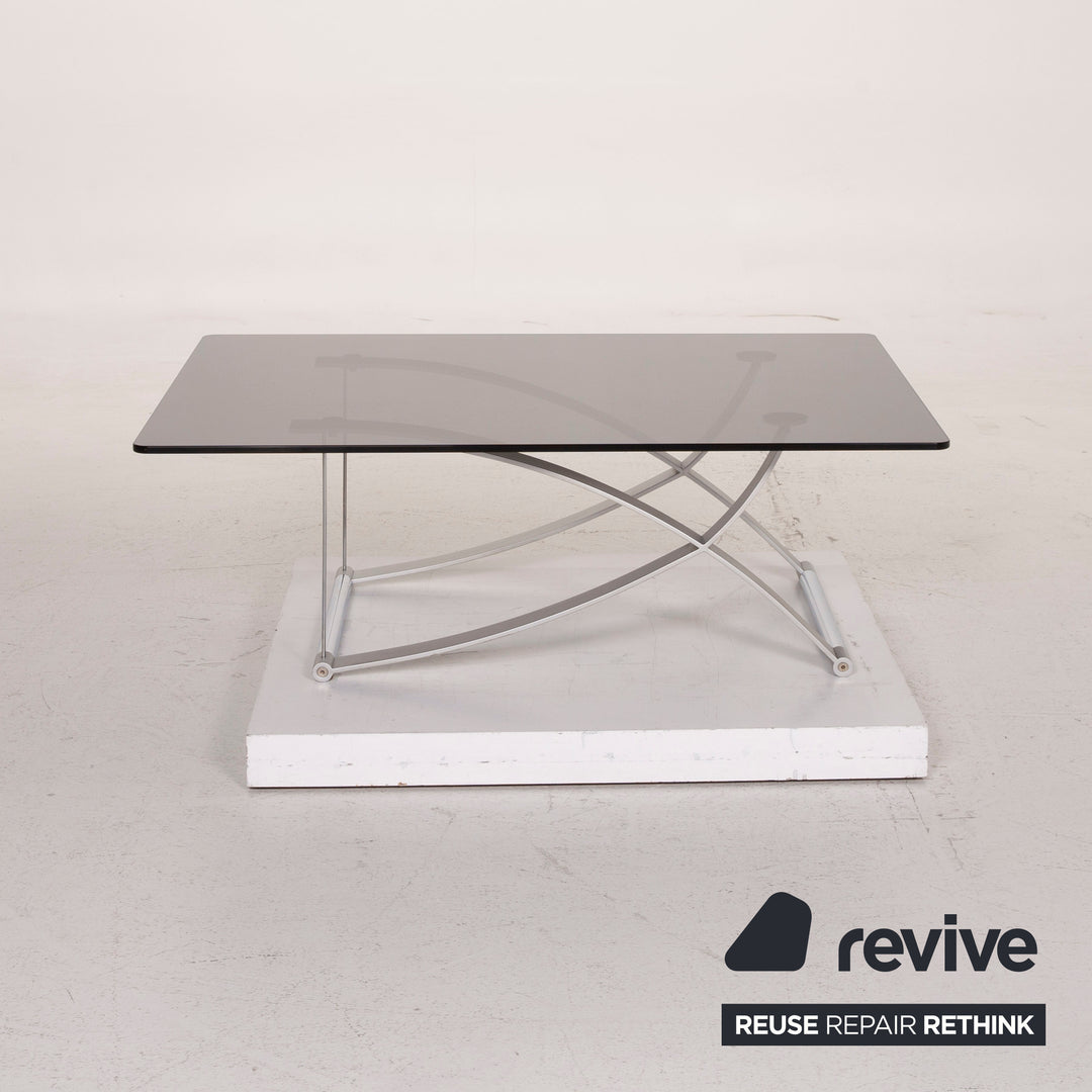 Rolf Benz RB 1150 Glass Table Black Coffee Table #14967