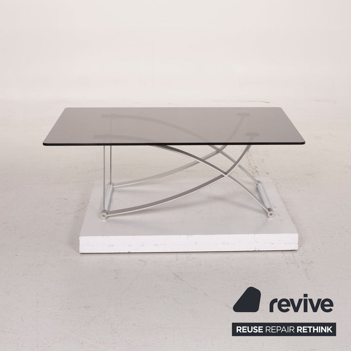 Rolf Benz RB 1150 Glass Table Black Coffee Table #14967