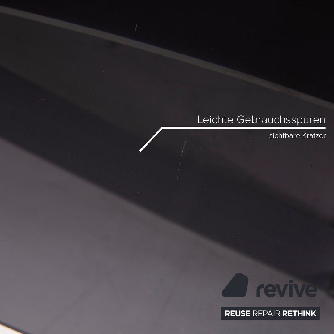 Rolf Benz RB 1150 Glass Table Black Coffee Table #14967