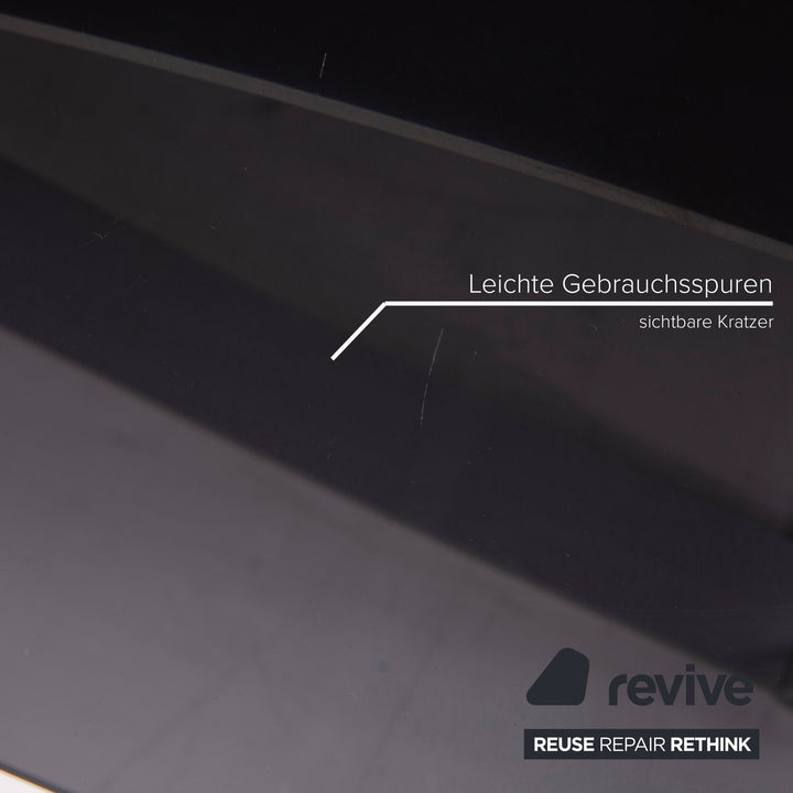 Rolf Benz RB 1150 Glass Table Black Coffee Table #14967