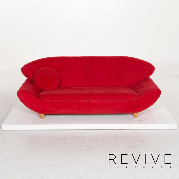 Rolf Benz fabric three-seater couch #12590