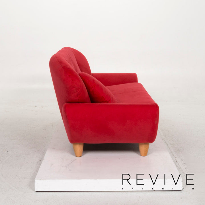 Rolf Benz fabric three-seater couch #12590