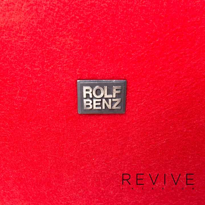Rolf Benz fabric three-seater couch #12590