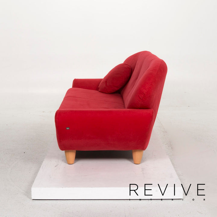 Rolf Benz fabric three-seater couch #12590