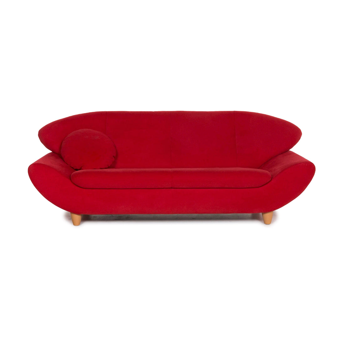 Rolf Benz fabric three-seater couch #12590