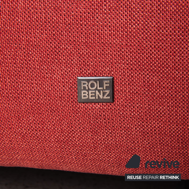 Rolf Benz Stoff Ecksofa Rot Sofa Couch