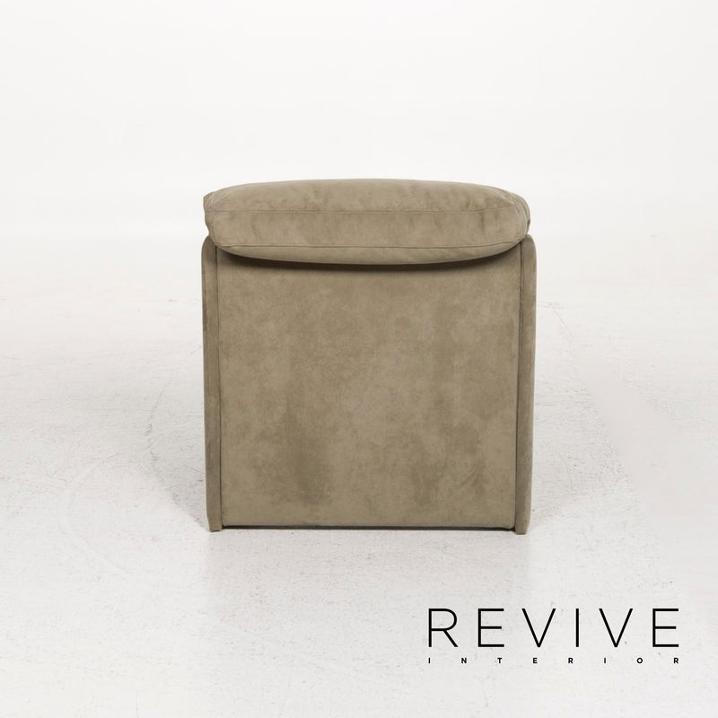 Rolf Benz Stoff Sofa Garnitur Grün 1x Ecksofa 2x Sessel 