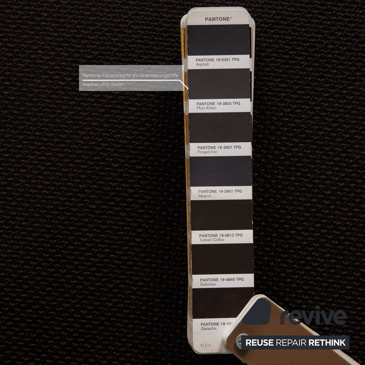 Rolf Benz STU-675 fabric chair set grey