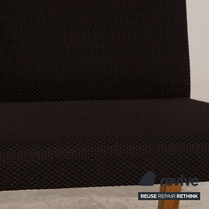 Rolf Benz STU-675 fabric chair set grey