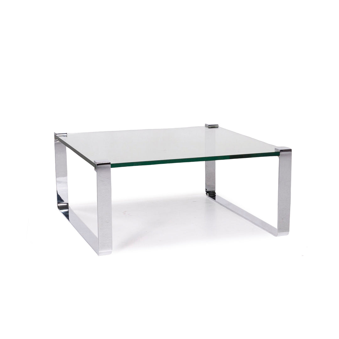 Ronald Schmitt Glass Coffee Table Silver Table #12164