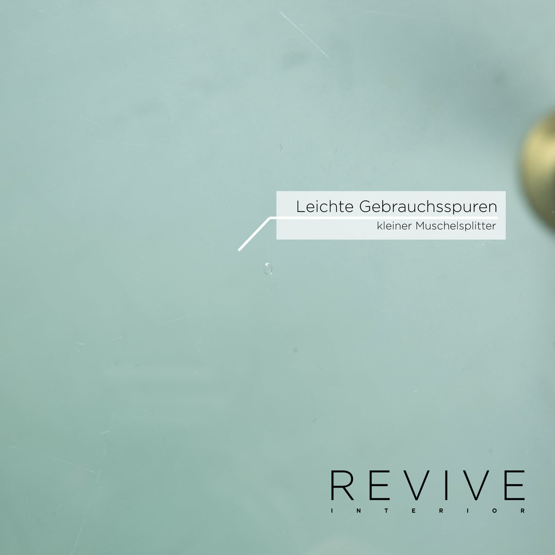 Ronald Schmitt K 180 glass coffee table silver function extendable #14602