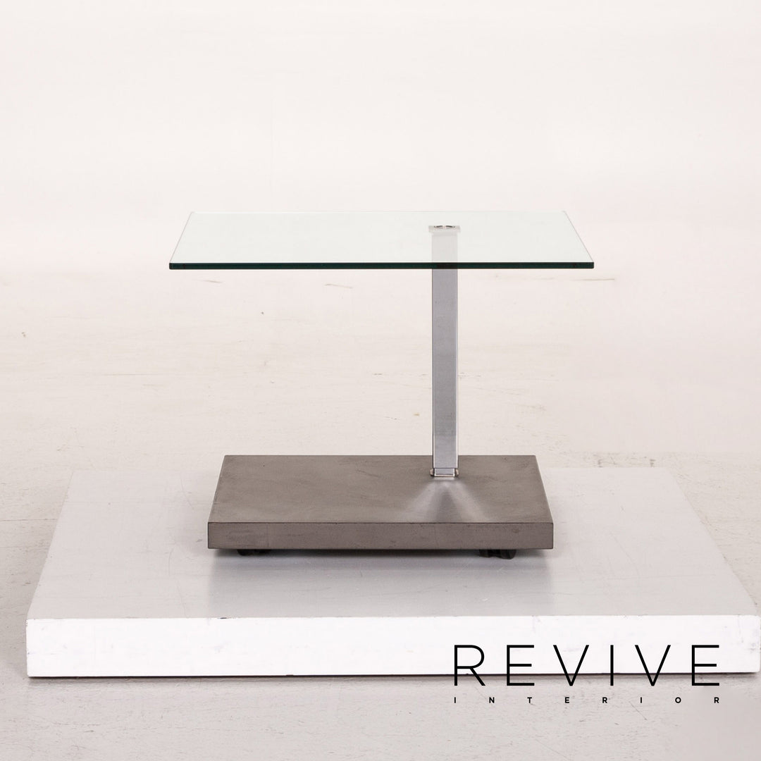 Ronald Schmitt K 926 Jacky Glas side table concrete look coffee table table #14599