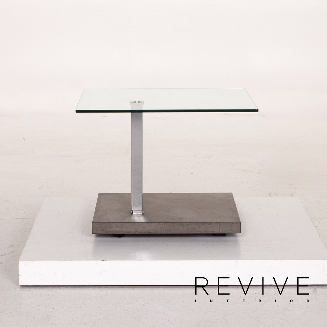 Ronald Schmitt K 926 Jacky Glas side table concrete look coffee table table #14599