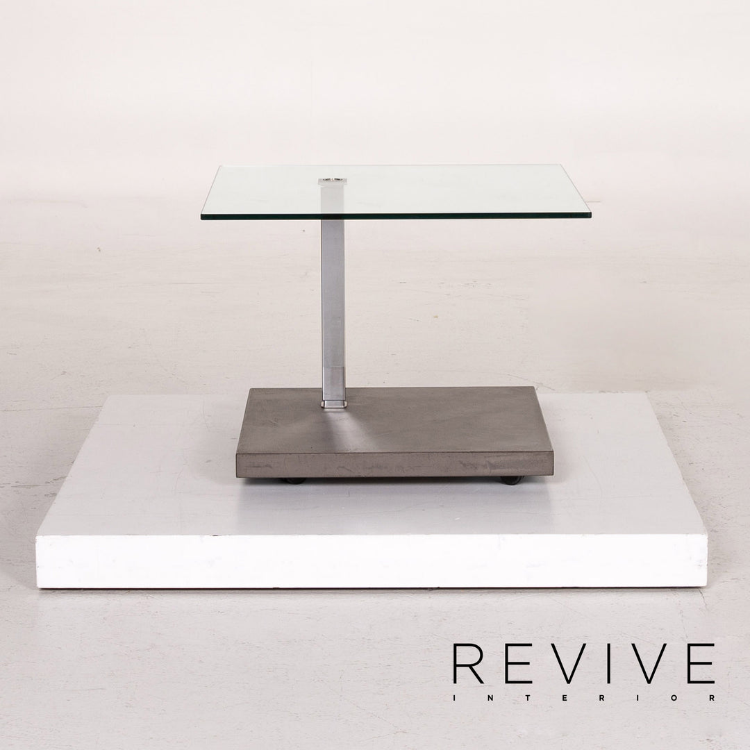 Ronald Schmitt K 926 Jacky Glas side table concrete look coffee table table #14599