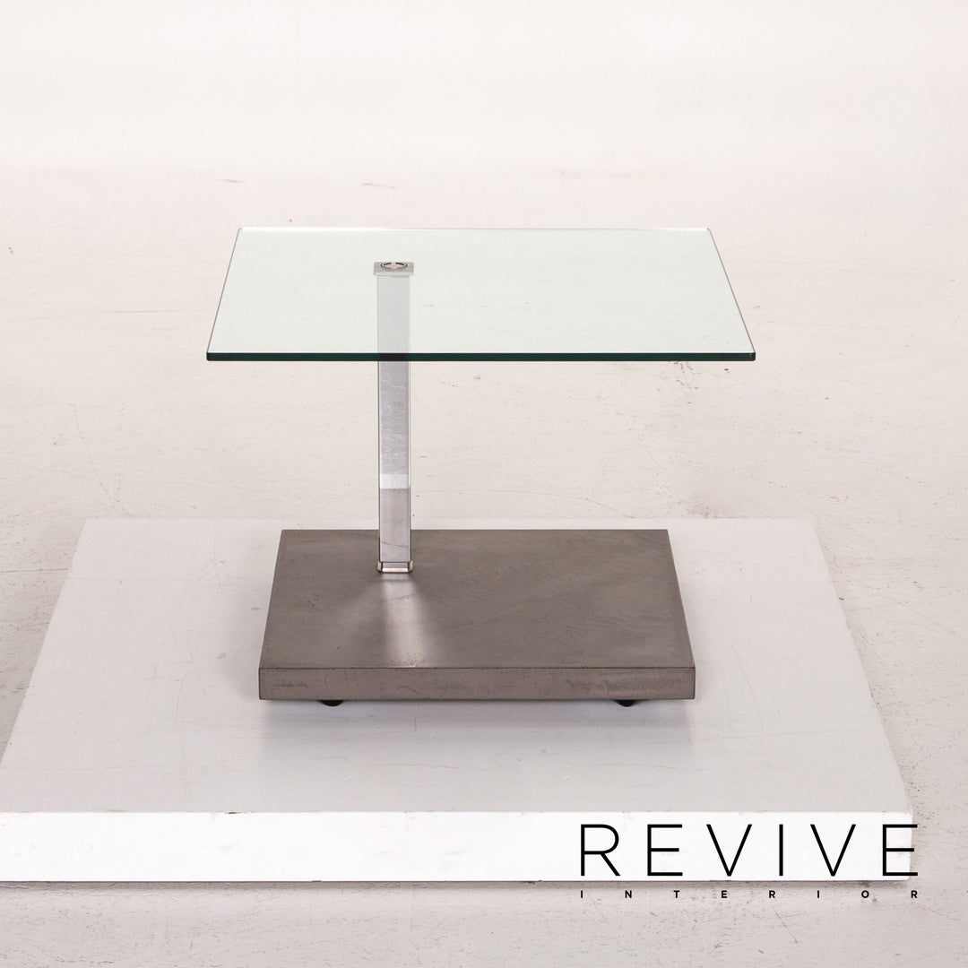 Ronald Schmitt K 926 Jacky Glas side table concrete look coffee table table #14599