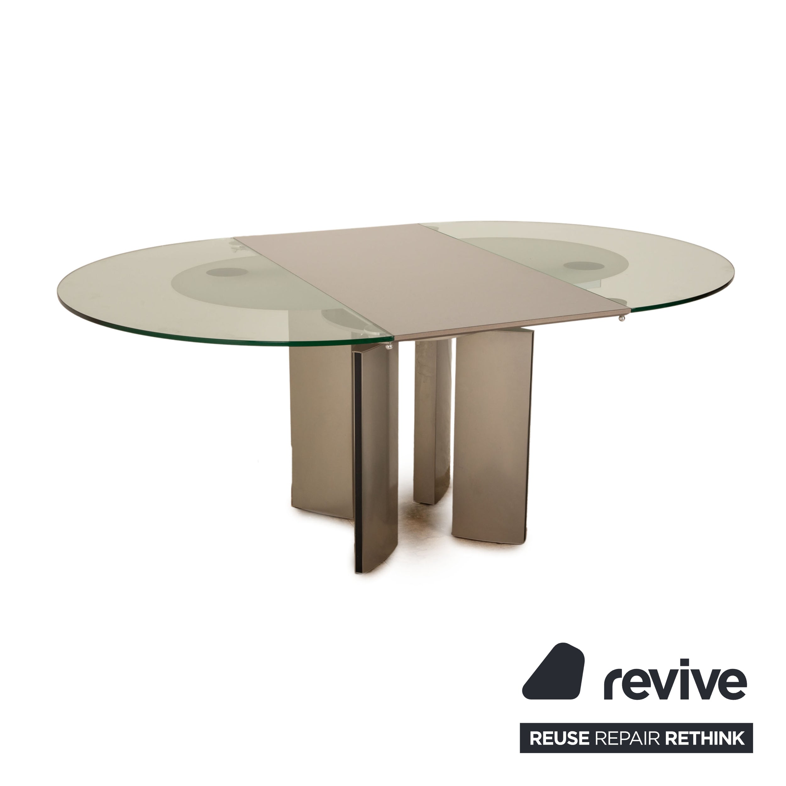 Ronald Schmitt Esstisch K / G 750 / E Grau Glas - 2. Hand - Revive.de